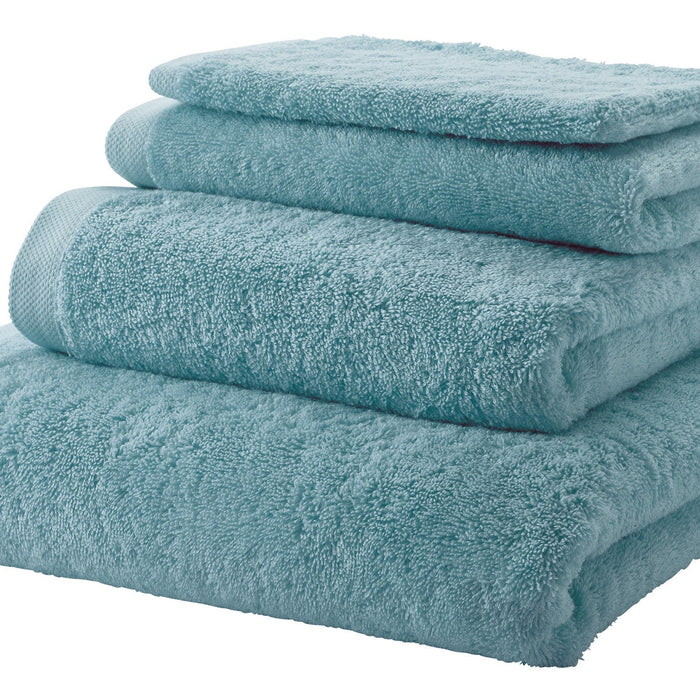 London Handdoek Aquatic | Blauw | Katoen