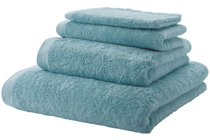 London Handdoek Aquatic | Blauw | Katoen