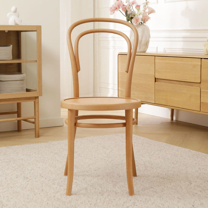 Fameg Vienna Thonet No.14 Houten Bistrostoel Naturel