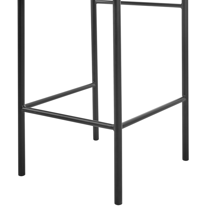 Beliani - AMAYA - Barkruk set van 2 - Blauwgroen - Polyester