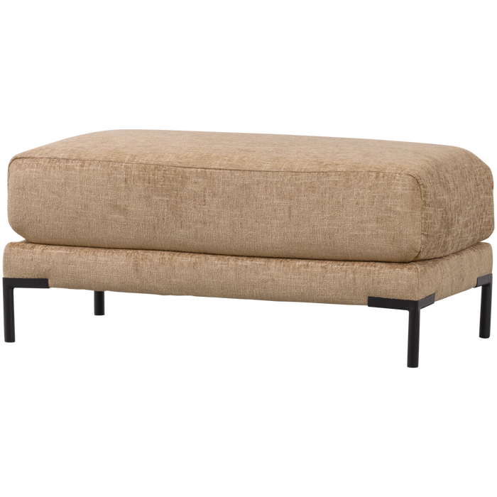 vtwonen Couple Poef - Polyester - Butter Melange - 44x50x100