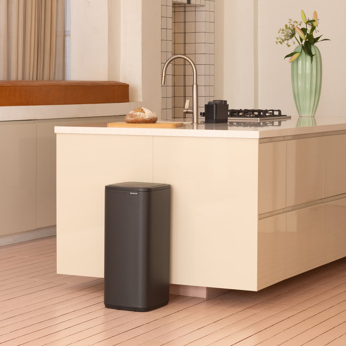 Brabantia Bo Touch Bin Prullenbak 30 L - Mineral Infinite Grey