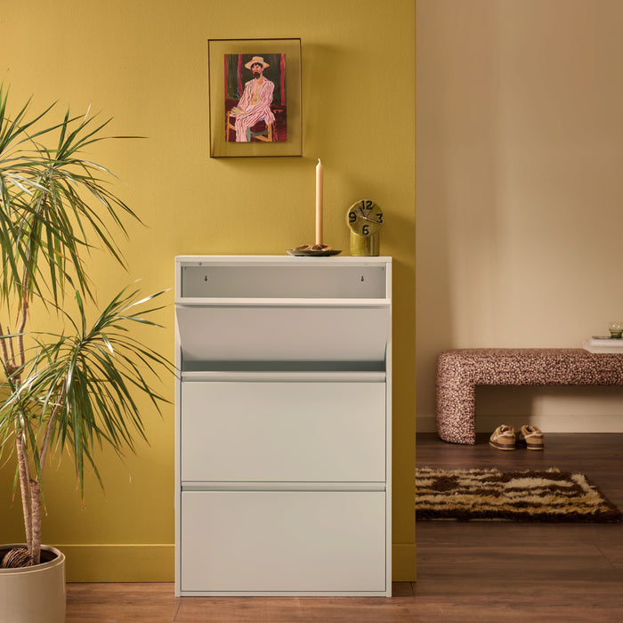 by fonQ Klip Schoenenkast - 3 Vakken - Cashmere