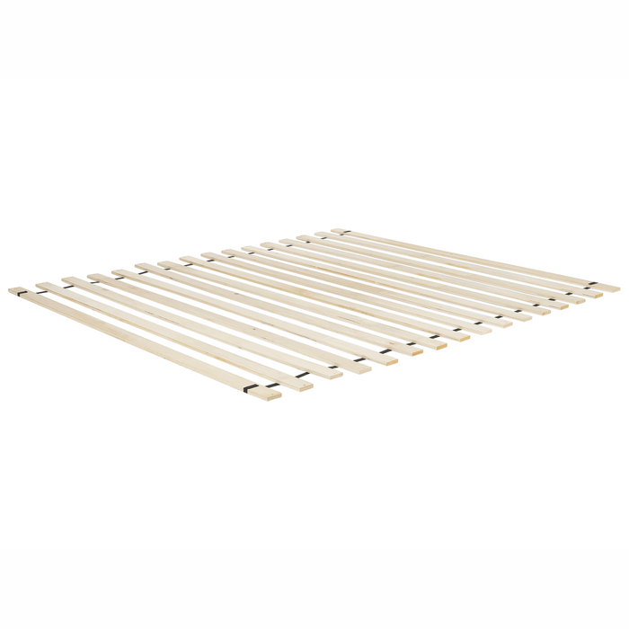 Beliani - VALOGNES - Bed - Gebroken wit - 160 x 200 cm - Bouclé