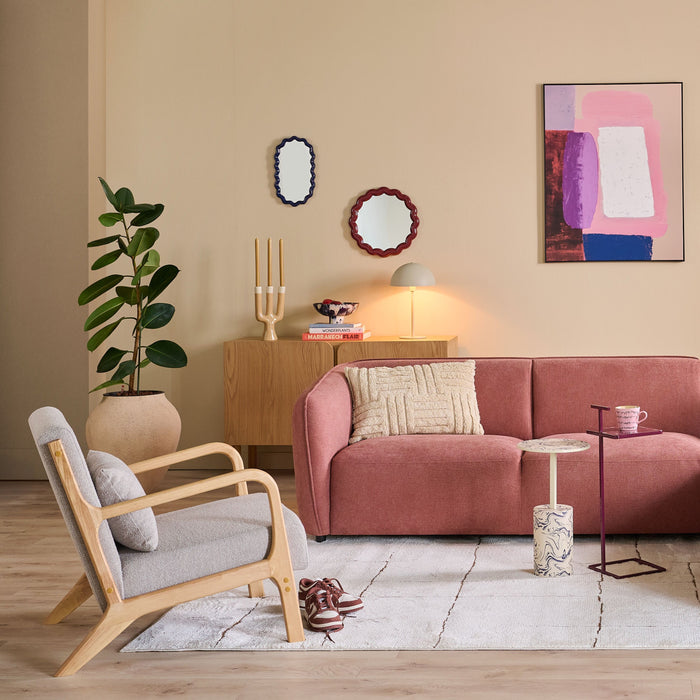 by fonQ Wise Fauteuil - Eiken - Beige