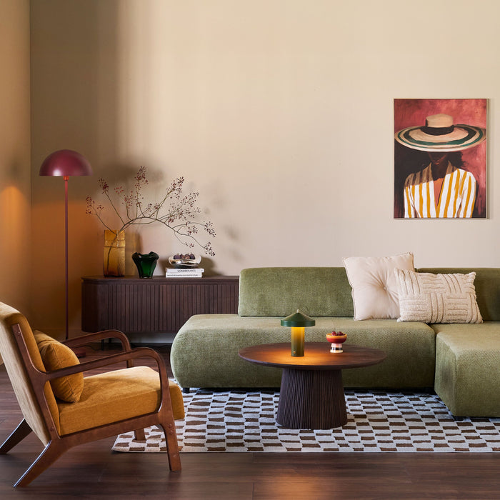 by fonQ Silent Muse Schilderij 78 x 100 cm - Eiken