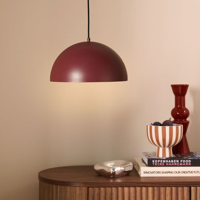 by fonQ Bloop Hanglamp Ø 35 cm - Rood