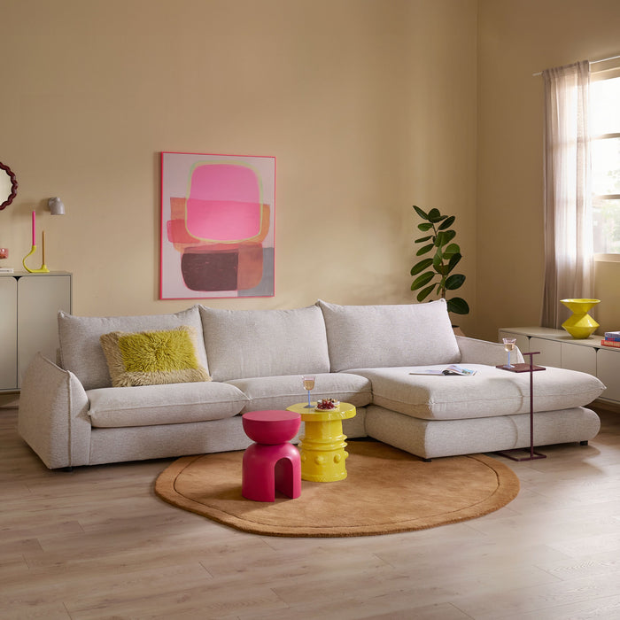 by fonQ Luminous Pop Schilderij 100 x 120 cm - Neon Roze