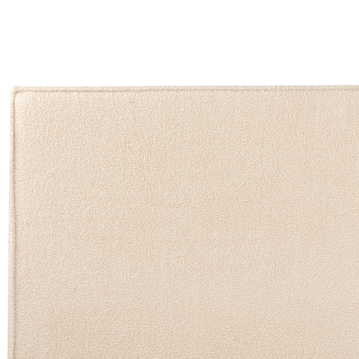 Beliani - MOISSAC - Tweepersoonsbed - Beige - 180 x 200 cm - Polyester