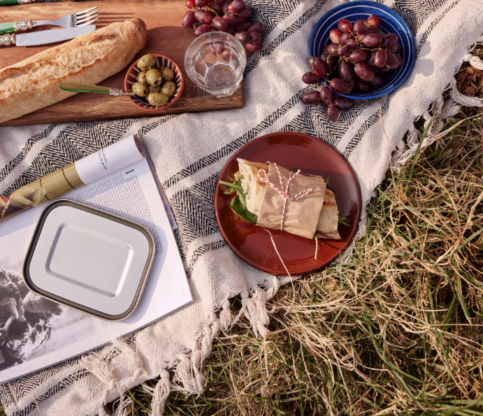 Colori Del Sud - Mezquita - Bord - 2 stuks - ø 19 cm - Bruin