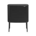 Brabantia Bo Touch Bin Afvalemmer 11 + 23 L  - Zwart