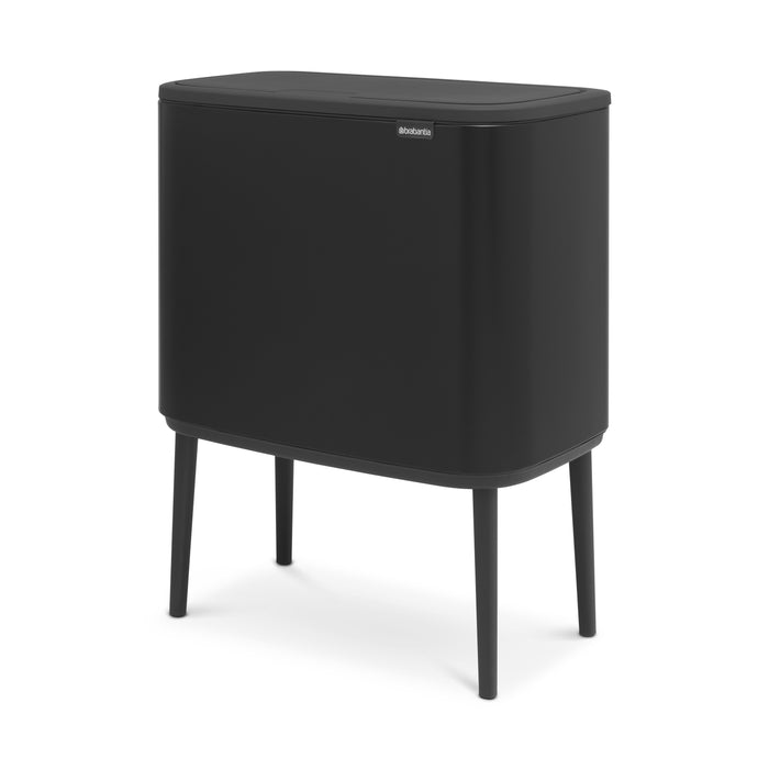 Brabantia Bo Touch Bin Afvalemmer 11 + 23 L - Zwart