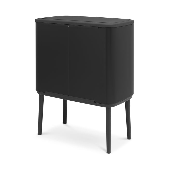 Brabantia Bo Touch Bin Afvalemmer 11 + 23 L - Zwart