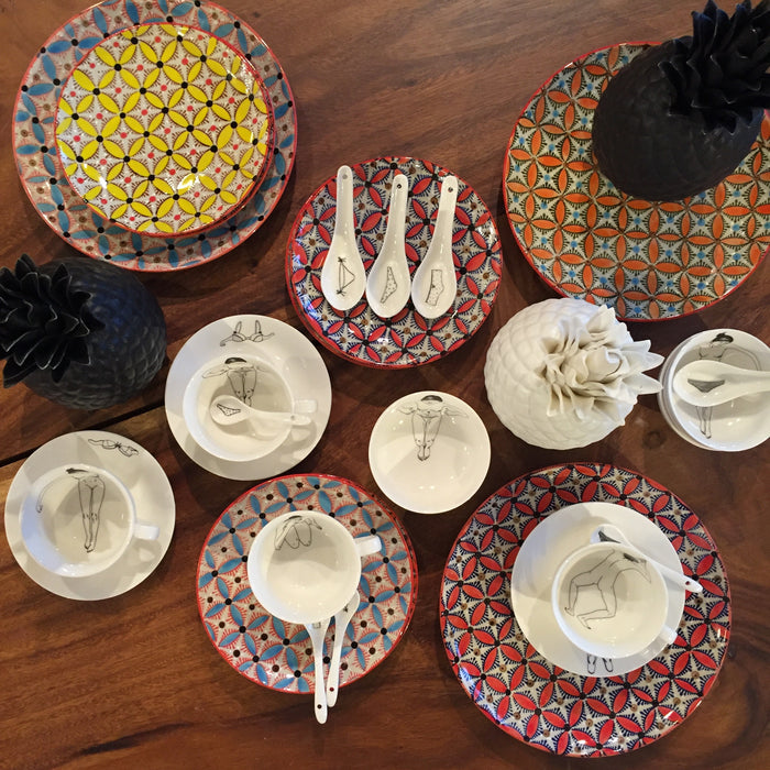 POLSPOTTEN Undressed Kom ¯ 11,5 cm Set van 4