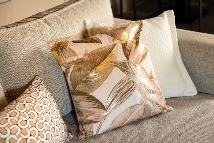 Dutch Decor sierkussen MAYSA - 45x45 cm Irish Cream