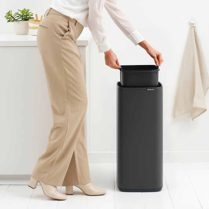 Brabantia Bo Touch Bin Prullenbak 30 L - Mineral Infinite Grey