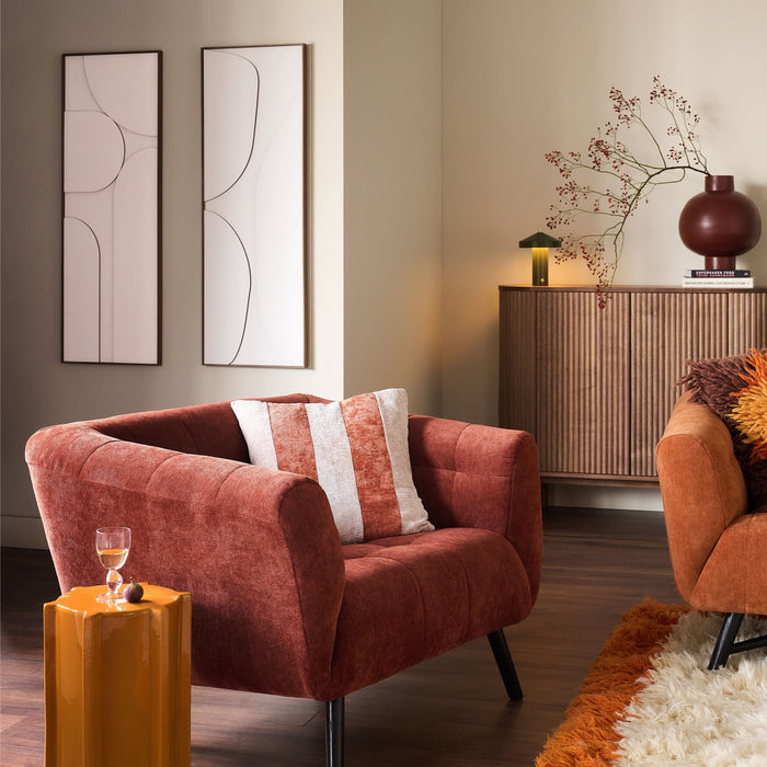 by fonQ Groove Sierkussen Set van 2 - Terra