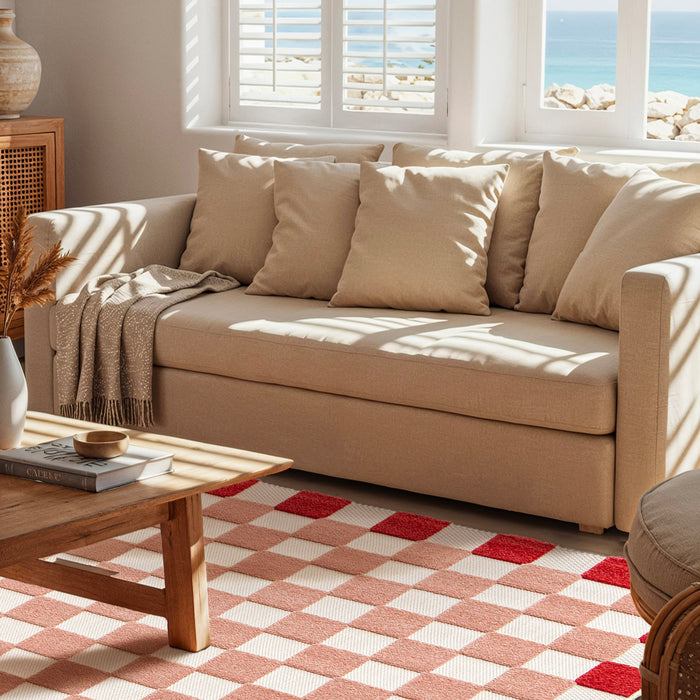 by fonQ Cuby Vloerkleed 160 x 230 cm - Blush