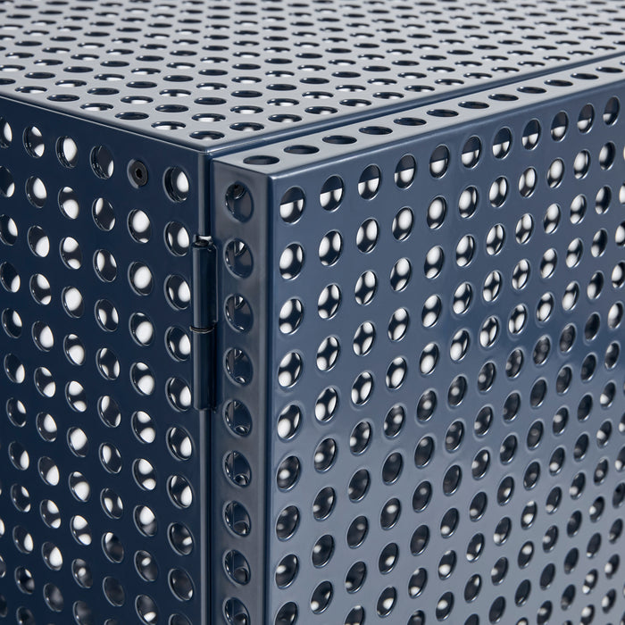 HAY Perforated Opbergkast - Steel Blue
