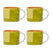 Urban Nature Culture Mok Tazza - Evergreen Sprig - 4st.