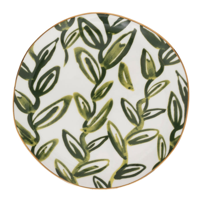 Urban Nature Culture Good Morning Gebaksbord - Leaves Evergreen Sprig - 4 st.