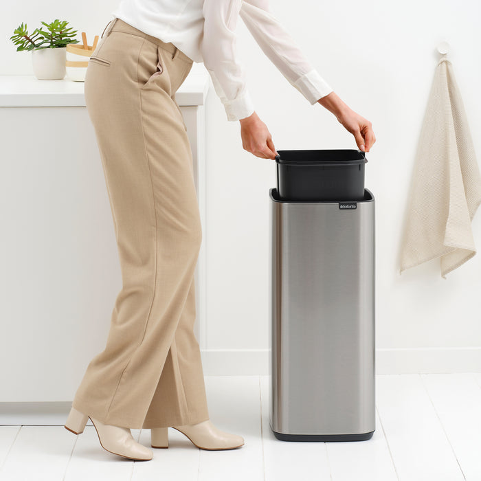 Brabantia Bo Touch Bin Prullenbak 30 L - Matt Steel
