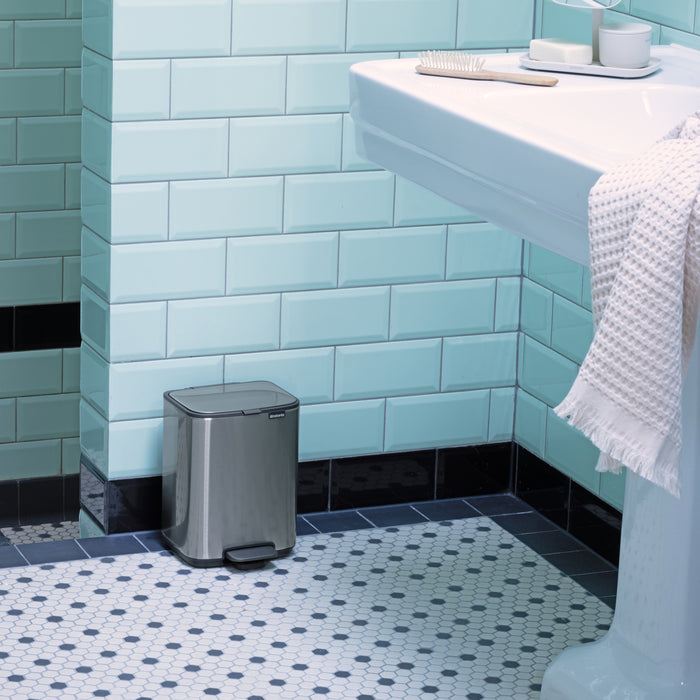 Brabantia Bo Pedaalemmer 4 L - Matt Steel