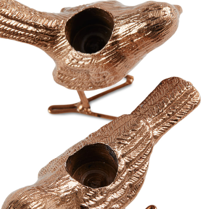 POLSPOTTEN Flock Of Birds Kandelaar Set van 2 - Lichtroze