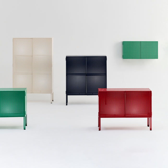 HAY Perforated Dressoir S - Wine Red