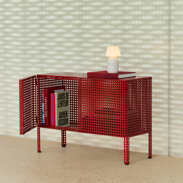 HAY Perforated Dressoir S - Wine Red