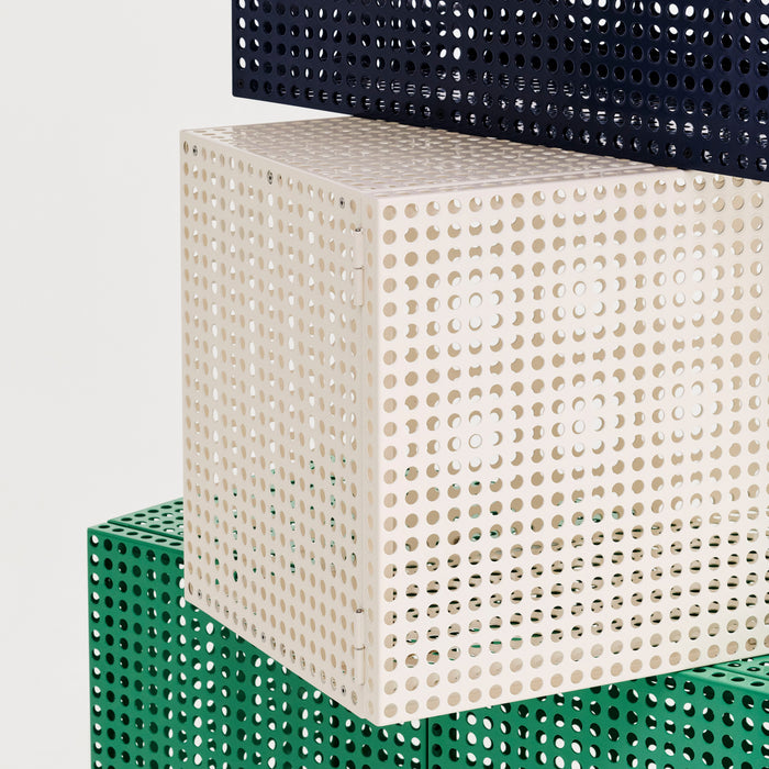 HAY Perforated Wandkast - Soft Jade