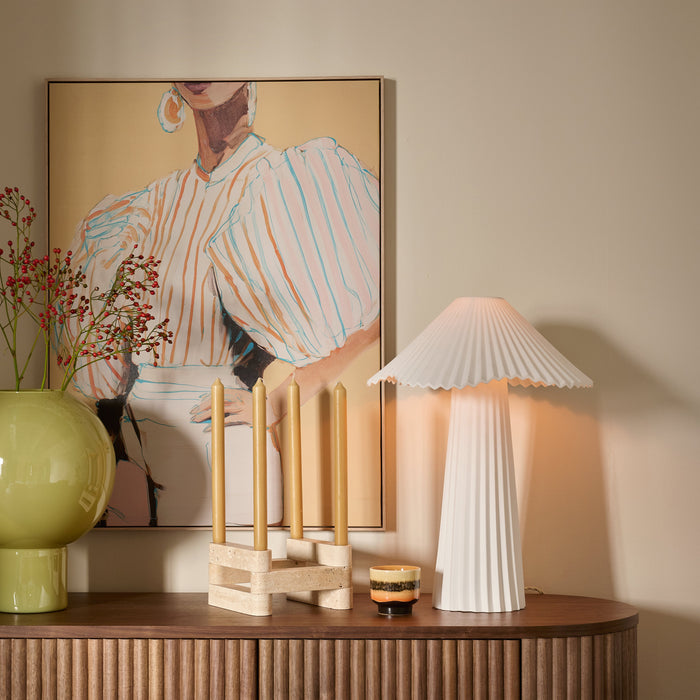 SERAX - Sebastian Herkner - Uala Tafellamp Ø 37,5 cm - Wit