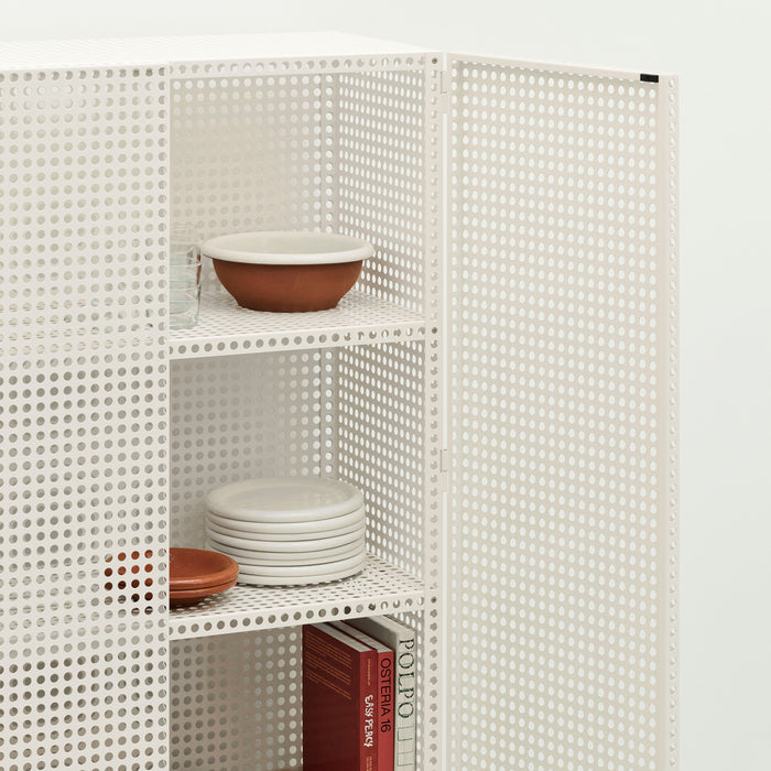 HAY Perforated Opbergkast - Eggshell