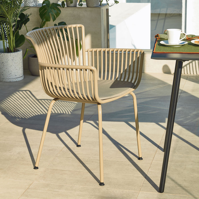 Kave Home Surpika Tuinstoel - Beige