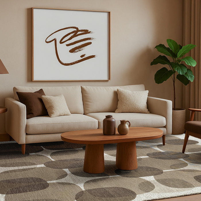 Lola & Moi Café Vloerkleed - Easther - 140 x 200 cm