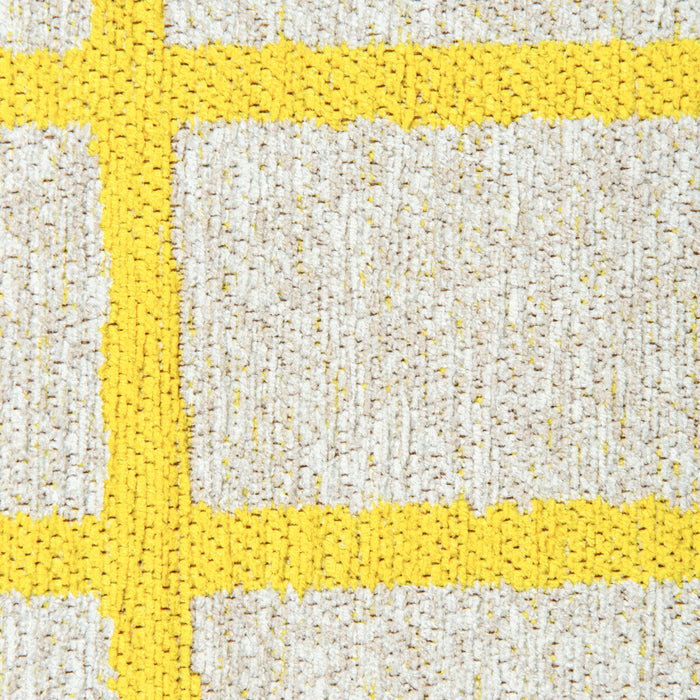 Lola & Moi Caro Vloerkleed - Bright Yellow - 170 x 240 cm