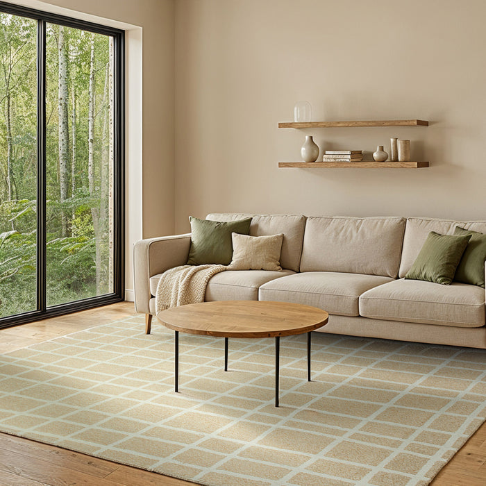 Lola & Moi Caro Vloerkleed - Powder Snow - 140 x 200 cm