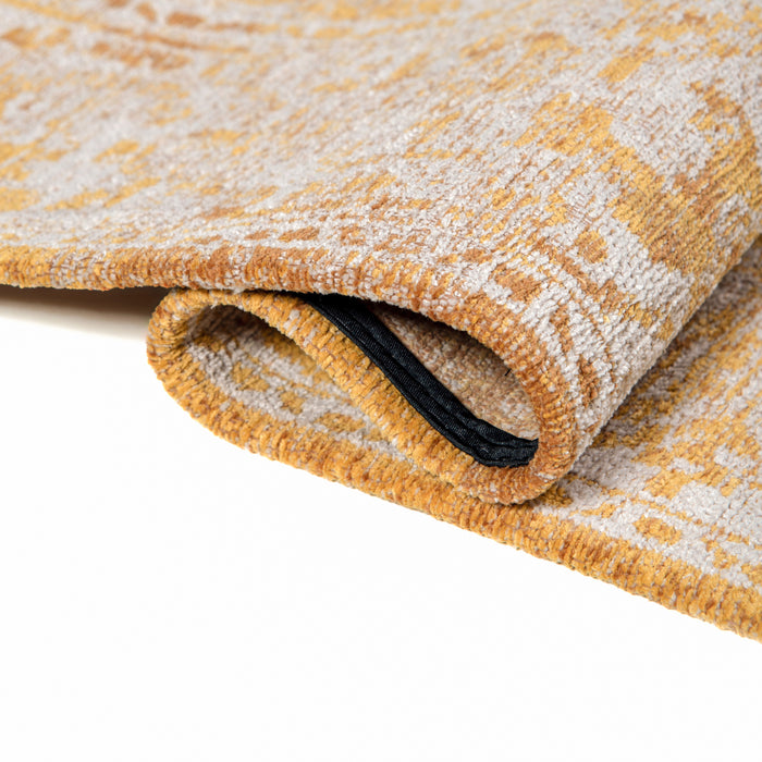 Lola & Moi Heris Vloerkleed - Golden Wall - 170 x 240 cm