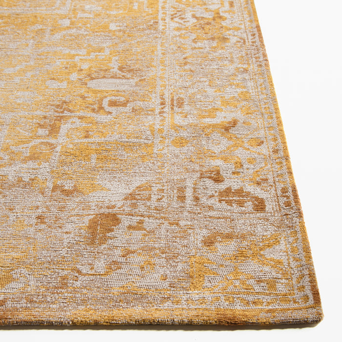 Lola & Moi Heris Vloerkleed - Golden Wall - 80 x 150 cm