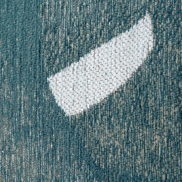 Lola & Moi My Way Vloerkleed - Teal - 80 x 150 cm