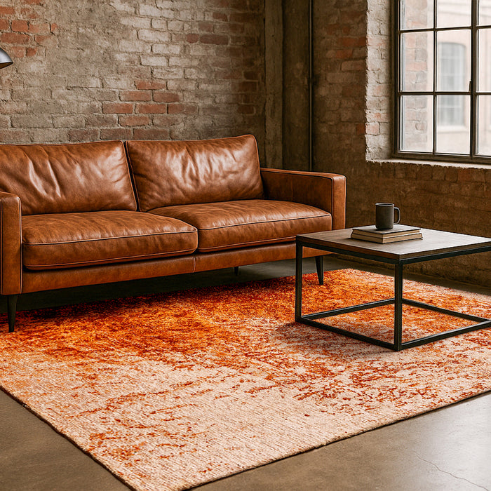 Lola & Moi Reflect Vloerkleed - Sun Fire - 200 x 280 cm