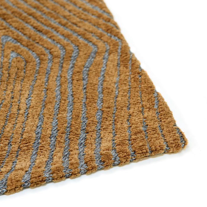 Lola & Moi Tabasco Vloerkleed - Gold Stone - 140 x 200 cm