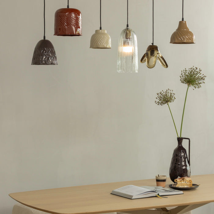 WOOOD Arleso Hanglamp - Donkerbruin