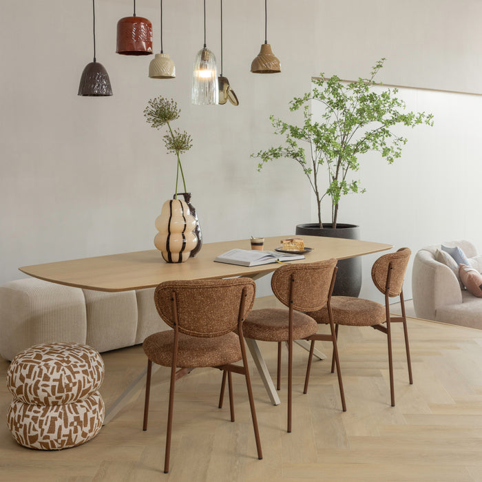 WOOOD Arleso Hanglamp - Honinggeel