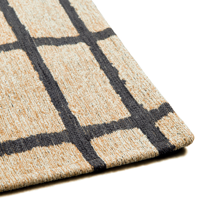 Lola & Moi Caro Vloerkleed - Creamy Black - 240 x 340 cm