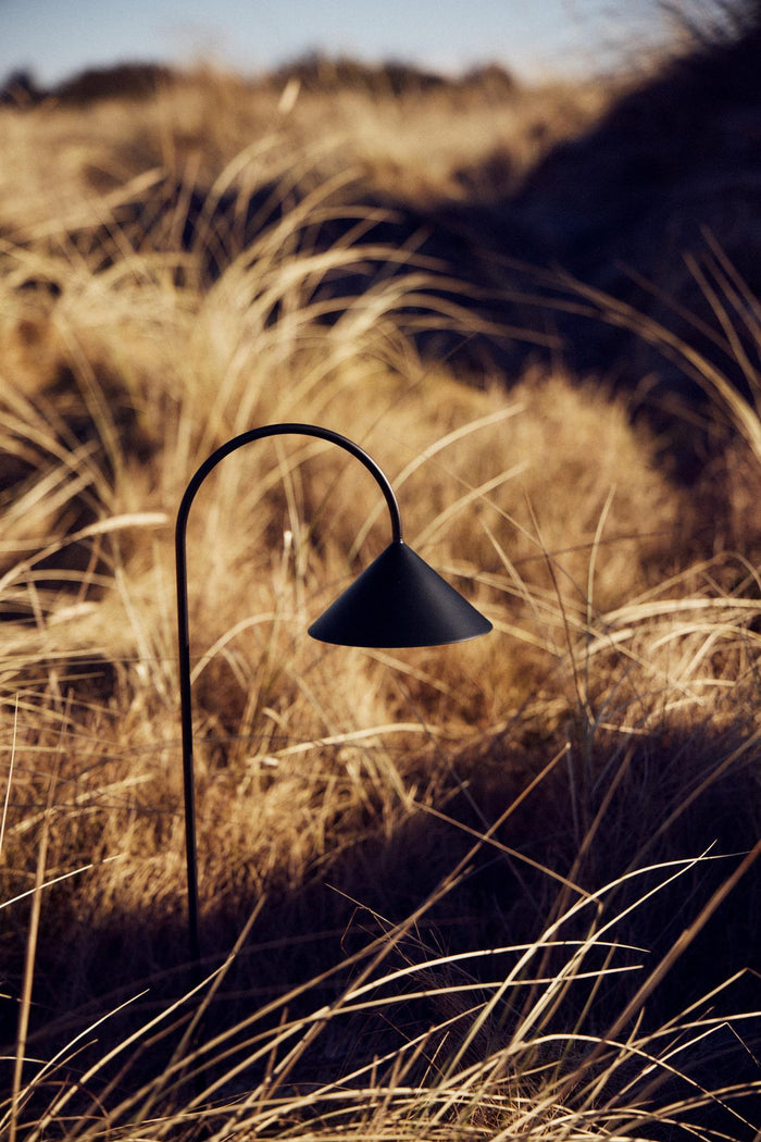 Grasp sokkellamp H60 LED oplaadbaar Brushed Stainless Steel