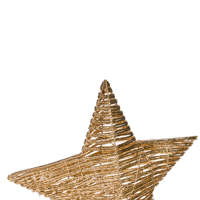 Beliani - FARUP - LED-decoratie - Goud - IJzer