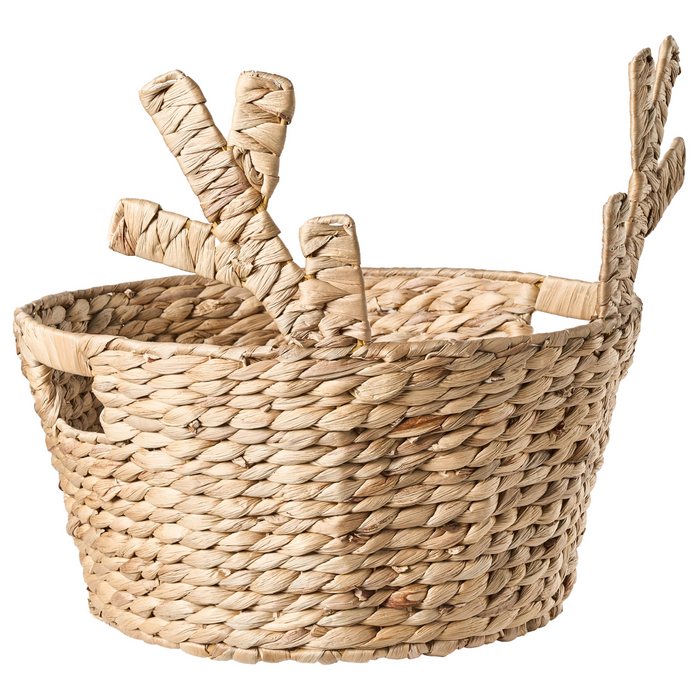 Beliani - RENNE - Kerstmand - Naturel - Waterhyacint