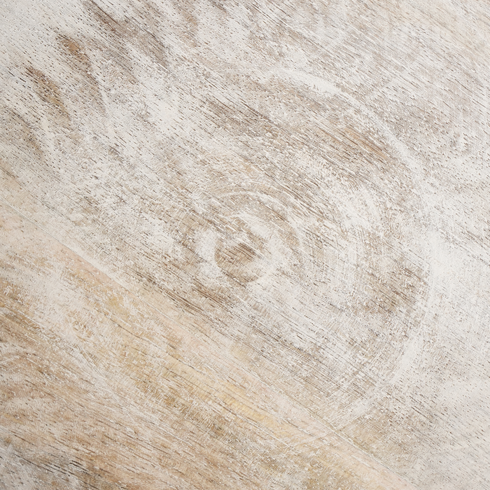 Beliani - MINYA - Set van 2 schalen - Lichtbruin - Mangohout