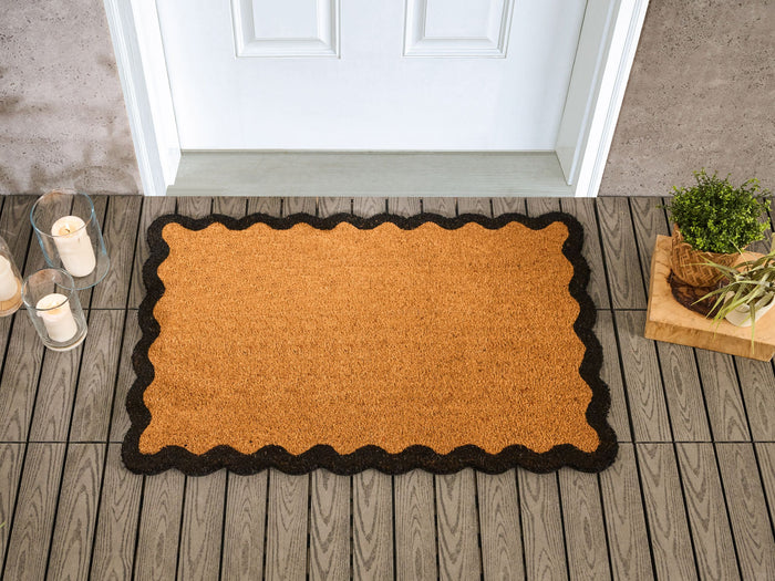 Beliani - PINATUBO - Deurmat - Natuurlijk - 60 x 90 cm - Kokos